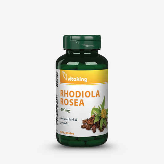 Vitaking Rožainā rodiola 400 mg (60 kapsulas)